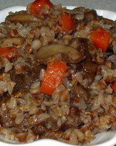 Гречка с грибами