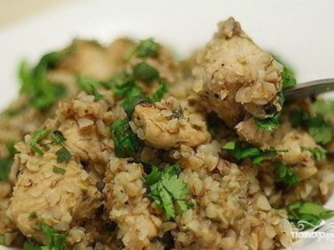 Рецепт гречки с индейкой в мультиварке