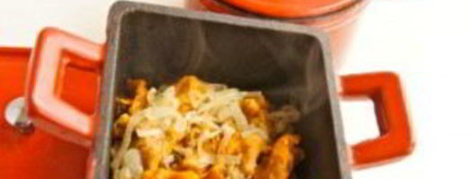 гречка с лисичками в горшочках. Шаг 4