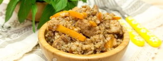 гречка с мясом в казане. Шаг 13