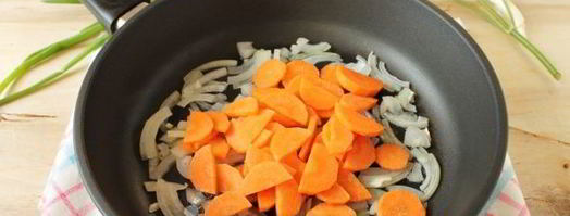 гречка с овощами на сковороде. Шаг 5