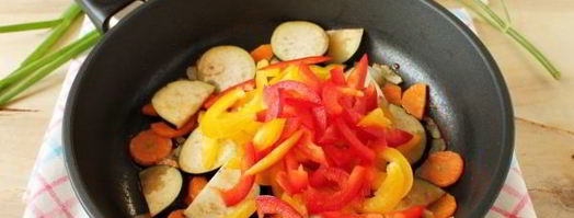 гречка с овощами на сковороде. Шаг 8