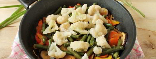 гречка с овощами на сковороде. Шаг 9