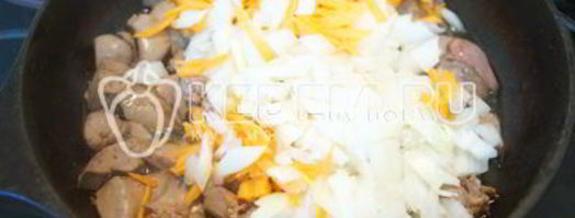гречка с печенью. Шаг 6