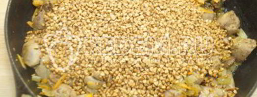 гречка с печенью. Шаг 8