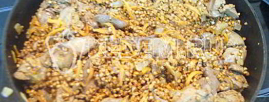 гречка с печенью. Шаг 9