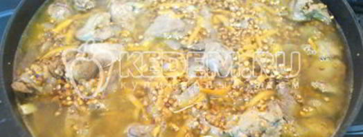 гречка с печенью. Шаг 10