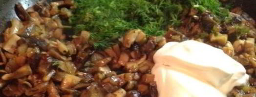 гречка с шампиньонами. Шаг 4