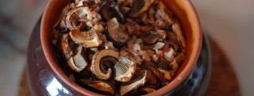 гречка с сушеными грибами. Шаг 3