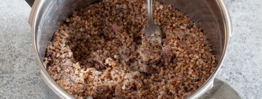 гречка с тушенкой в скороварке. Шаг 8