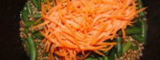 гречка, тушенная с овощами. Шаг 3