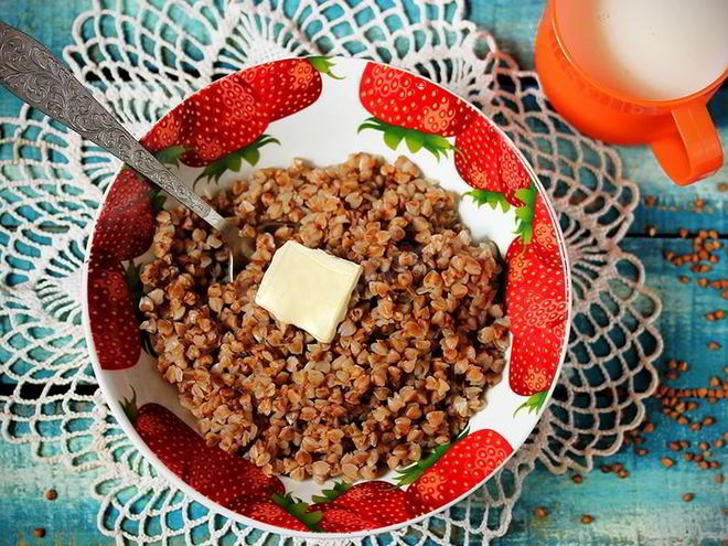 Рецепт гречневой каши на молоке в мультиварке