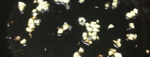 гречневая каша с чесноком и грецкими орехами. Шаг 3