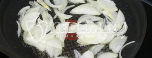 гречневая каша с грибами и овощами. Шаг 4