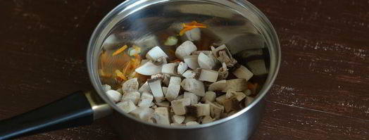 гречневая каша с грибами. Шаг 5