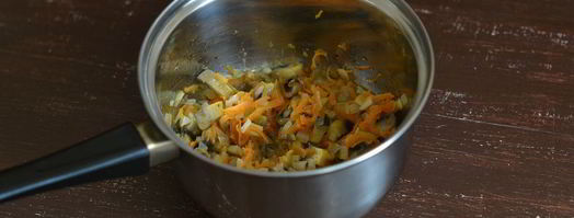 гречневая каша с грибами. Шаг 6