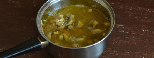 гречневая каша с грибами. Шаг 10