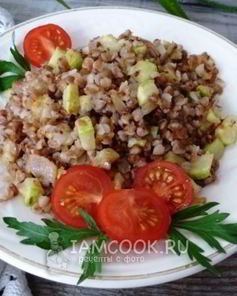 Гречневая каша с кабачком