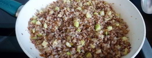 гречневая каша с кабачком. Шаг 7