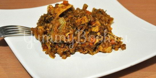 Гречневая каша с курицей