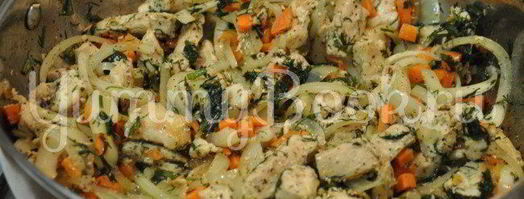 гречневая каша с курицей. Шаг 6