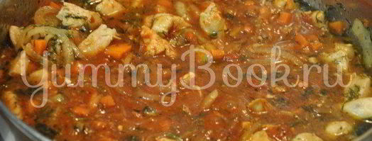 гречневая каша с курицей. Шаг 7