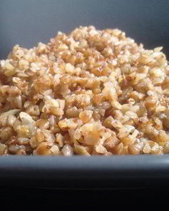 Гречневая каша с пассерованным луком