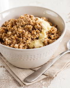 Каша гречневая пуховая со сливочным соусом