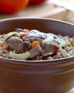 Каша гречневая с печенью