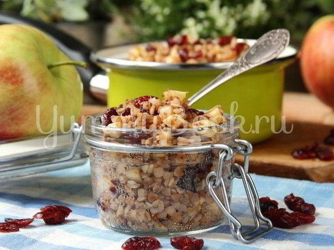 Рецепт сладкой гречневой каши