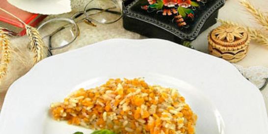 Каша чечевичная