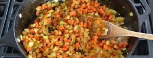 каша чечевица. Шаг 4