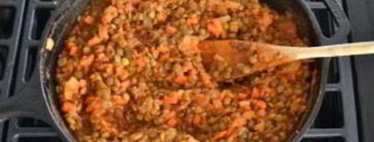 каша чечевица. Шаг 5