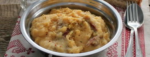 каша гороховая с копченостями. Шаг 13