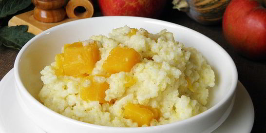 Каша из тыквы в мультиварке с пшеном