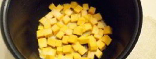 каша из тыквы в мультиварке с пшеном. Шаг 3