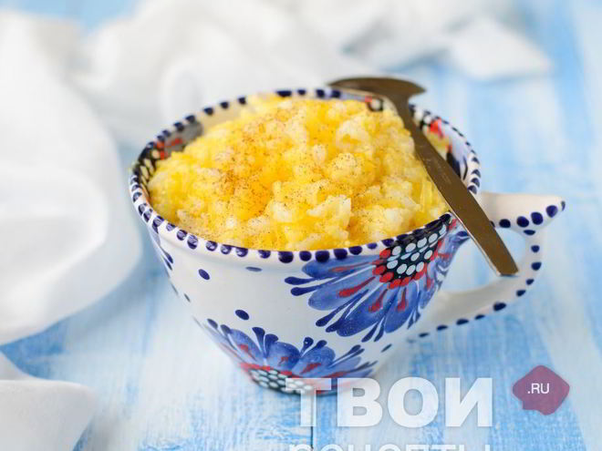 Рецепт каши из тыквы в мультиварке