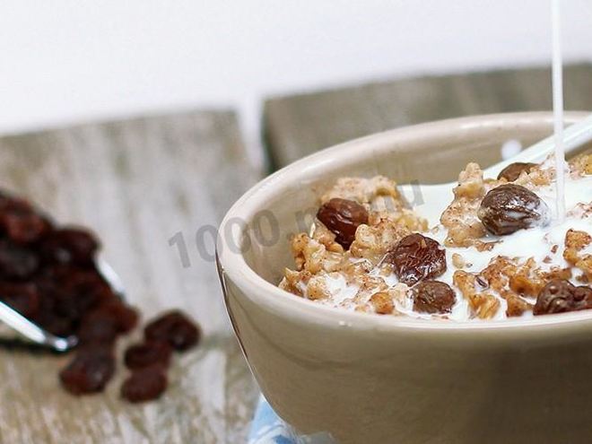 Рецепт каши молочной овсяной