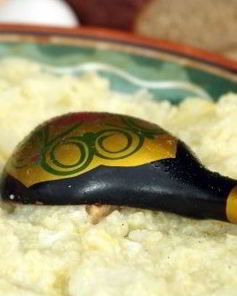 Каша на костре