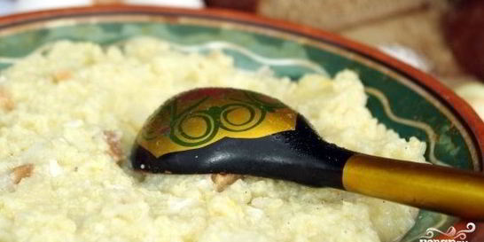 Каша на костре