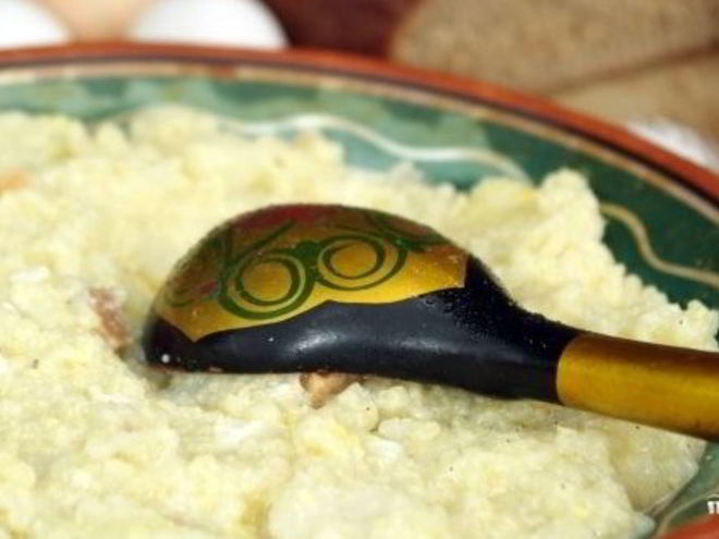 Рецепт каши на костре