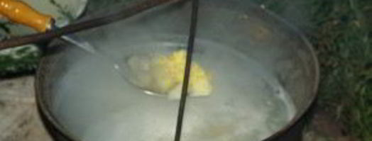 каша на костре. Шаг 6