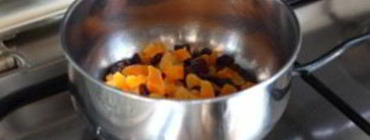 каша на воде с сухофруктами. Шаг 3