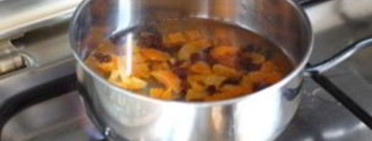 каша на воде с сухофруктами. Шаг 4