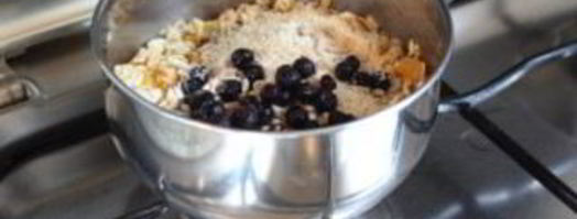 каша на воде с сухофруктами. Шаг 6