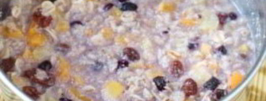 каша на воде с сухофруктами. Шаг 8