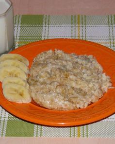 Каша овсяная в мультиварке на молоке