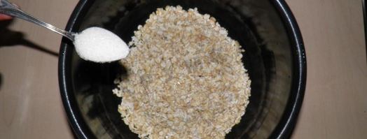 каша овсяная в мультиварке на молоке. Шаг 4