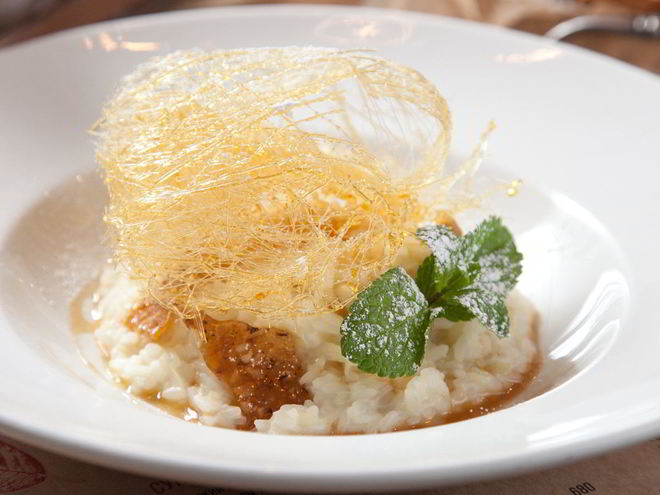 Рецепт каши рисовой с карамелью