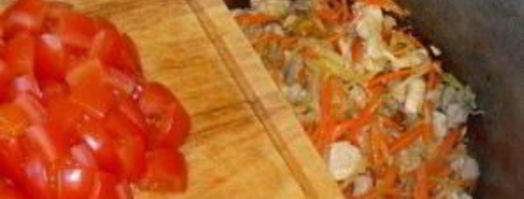 каша рисовая со свининой. Шаг 4